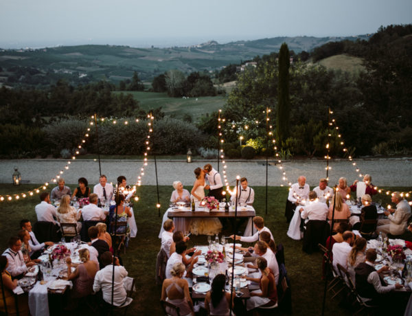 Norwegian destination wedding at Castello di Tessara. Val Tidone, Italy