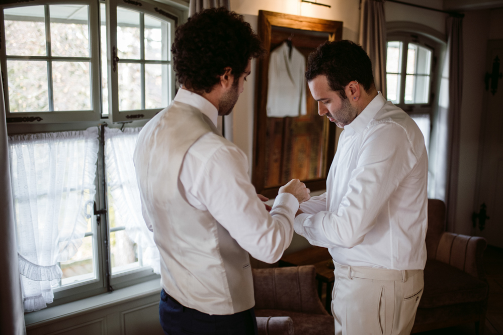 winter wedding in Switzerland