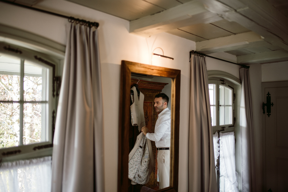 winter wedding in Switzerland