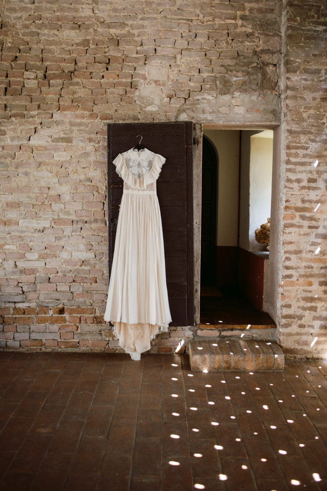 relaxed wedding castello di paderna