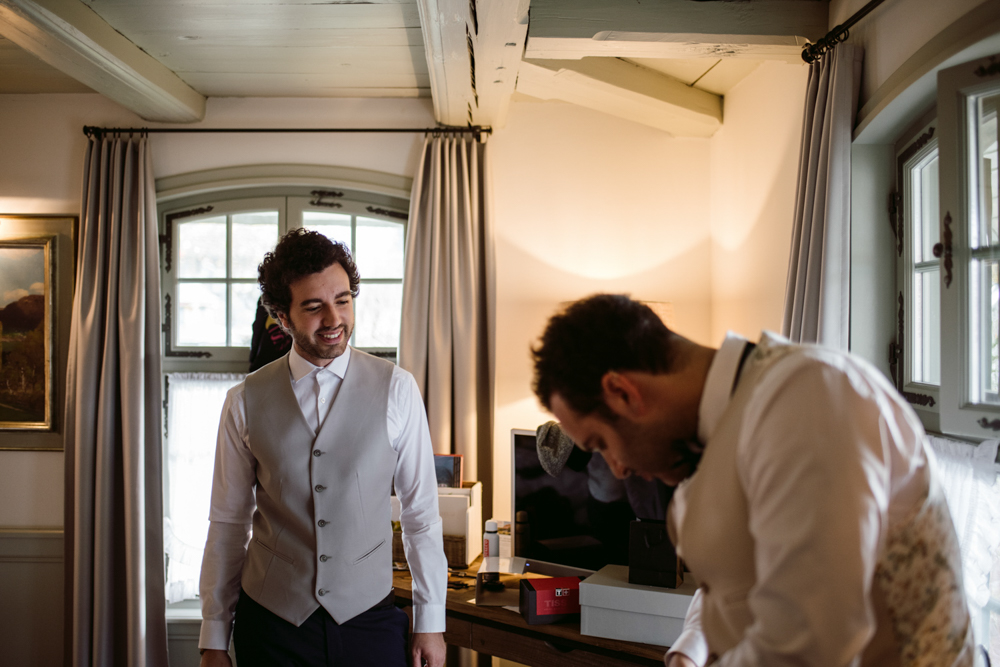 winter wedding in Switzerland