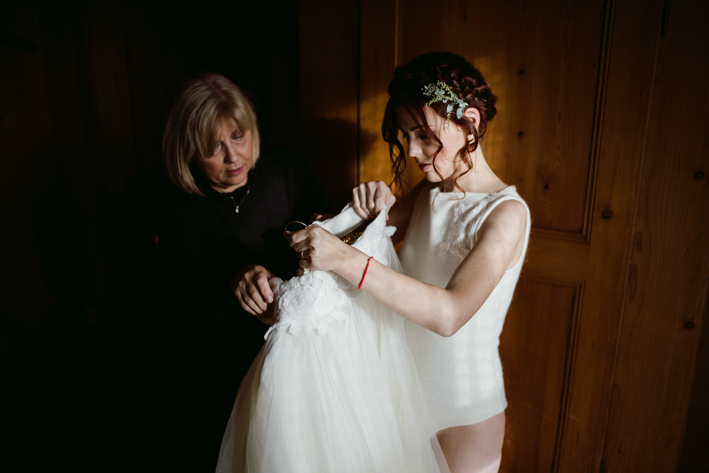 winter wedding in Switzerland