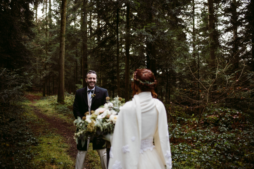 winter wedding in Switzerland