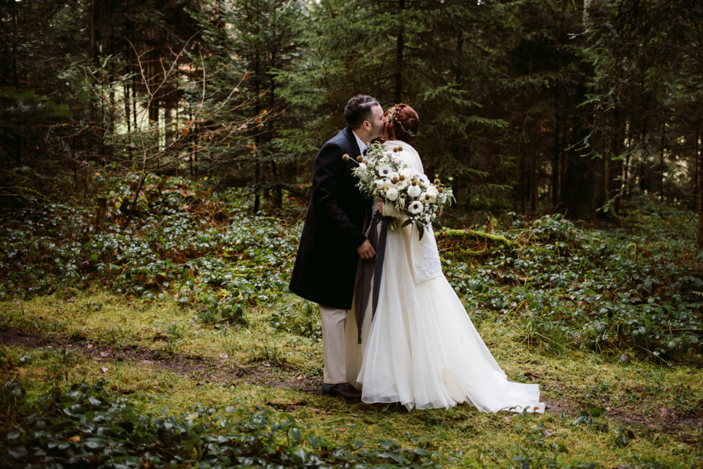 winter wedding in Switzerland