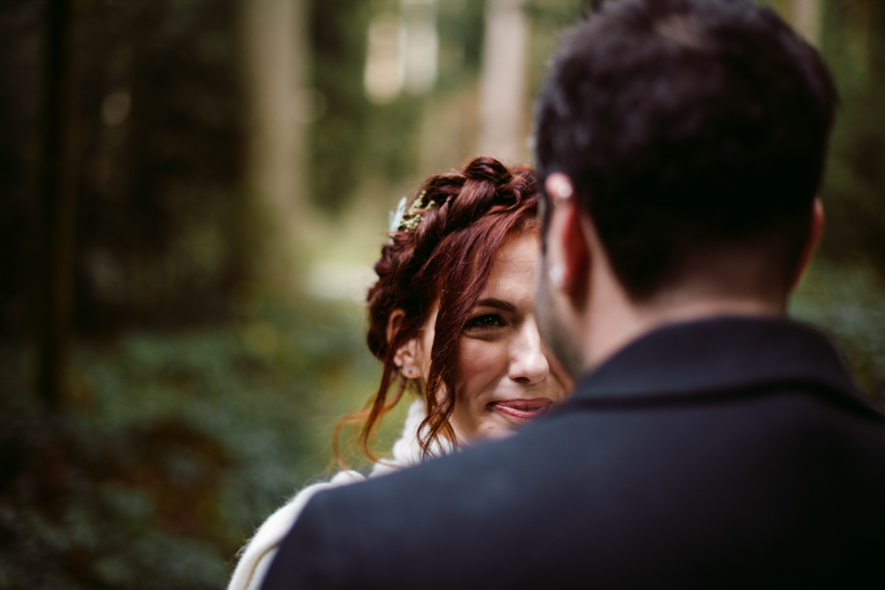 winter wedding in Switzerland