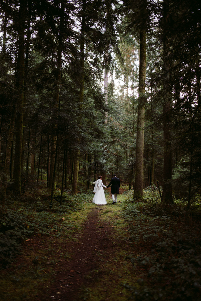 winter wedding in Switzerland