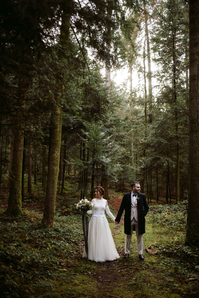 winter wedding in Switzerland