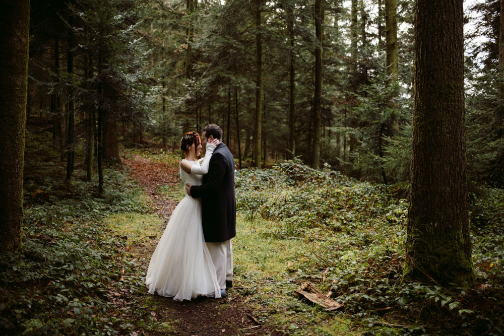 winter wedding in Switzerland