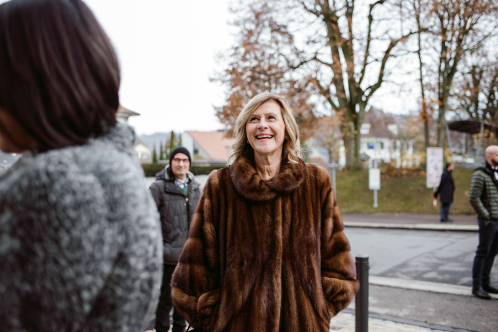 winter wedding in Switzerland