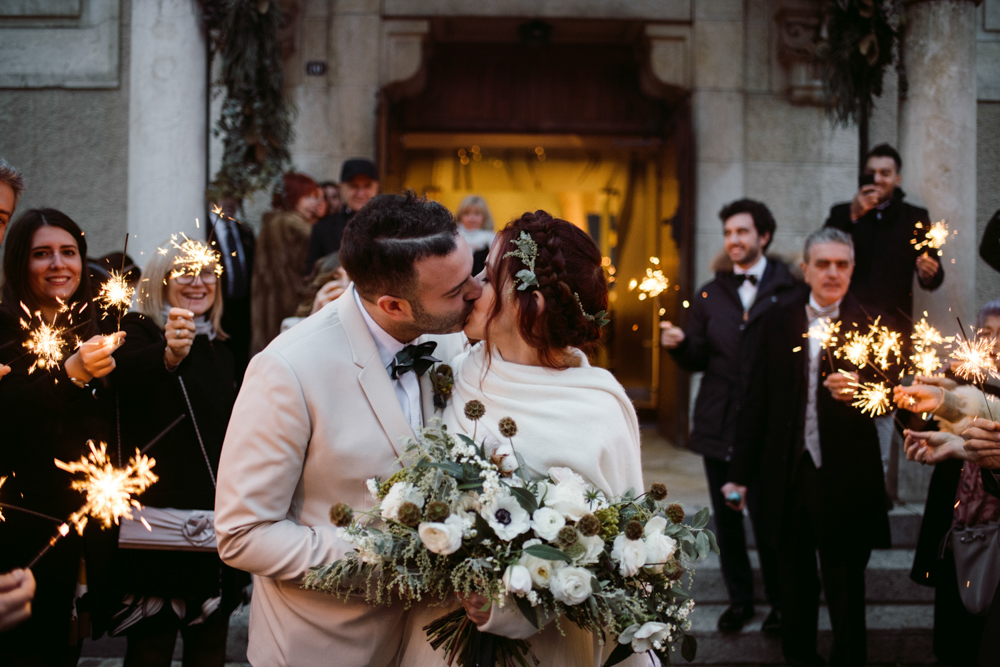 winter wedding in Switzerland