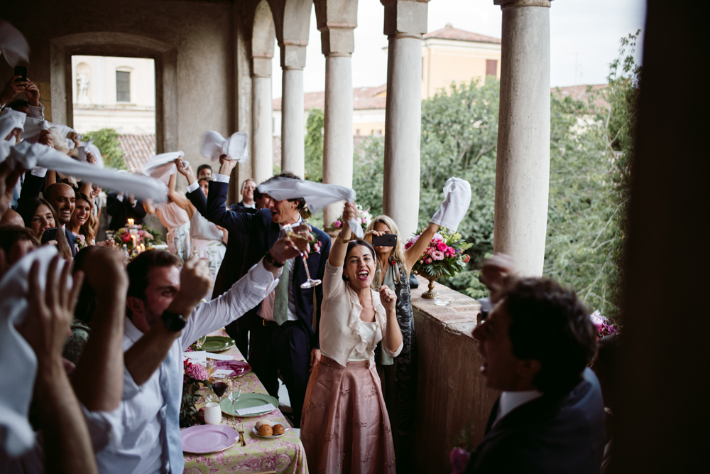 Refined wedding at Palazzo Vecchia