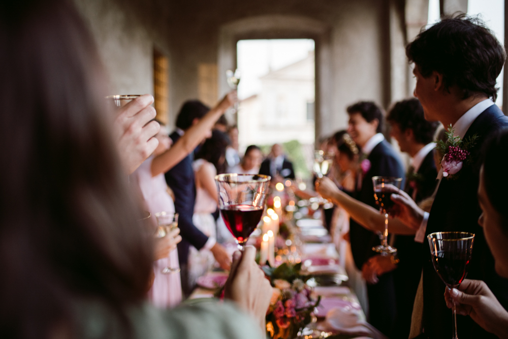 Refined wedding at Palazzo Vecchia