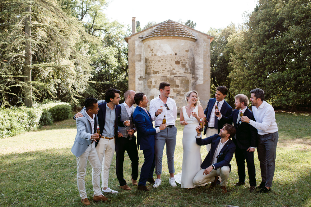 dutch destination wedding in Tuscany