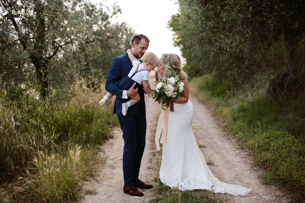 dutch destination wedding in Tuscany